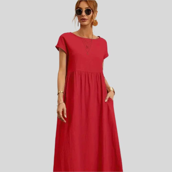 Lässiges Sommerkleid | Maxi