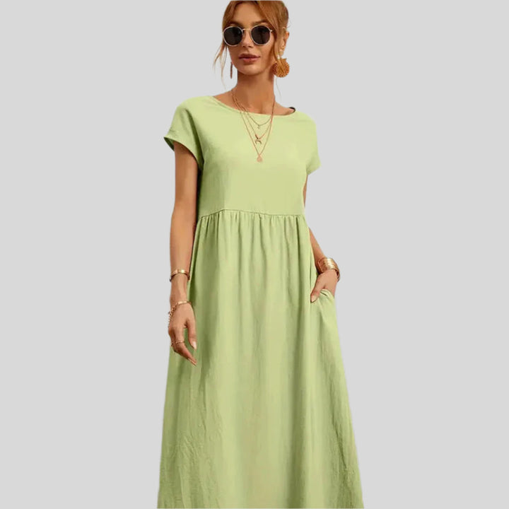 Lässiges Sommerkleid | Maxi