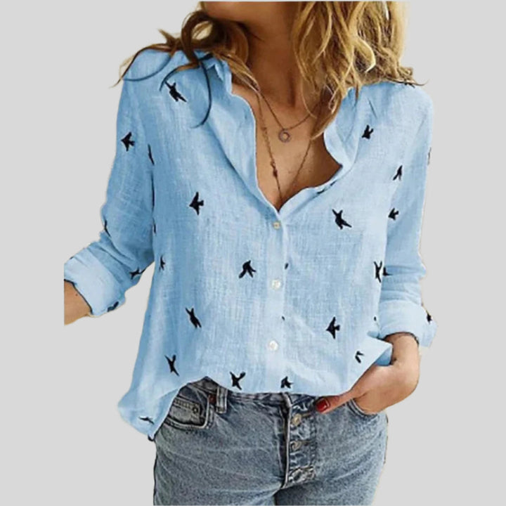 Elegantes Langarmhemd | Sommer