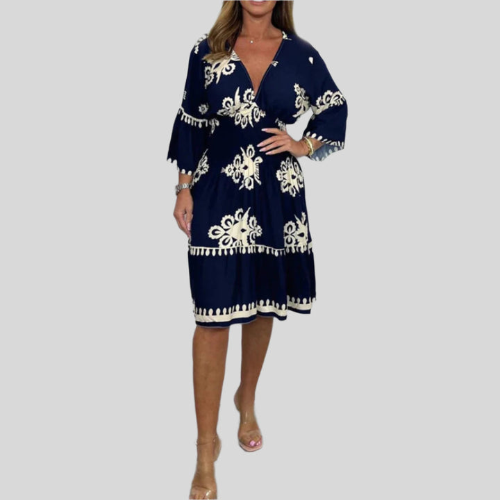 Elegantes Wickelkleid | Midi