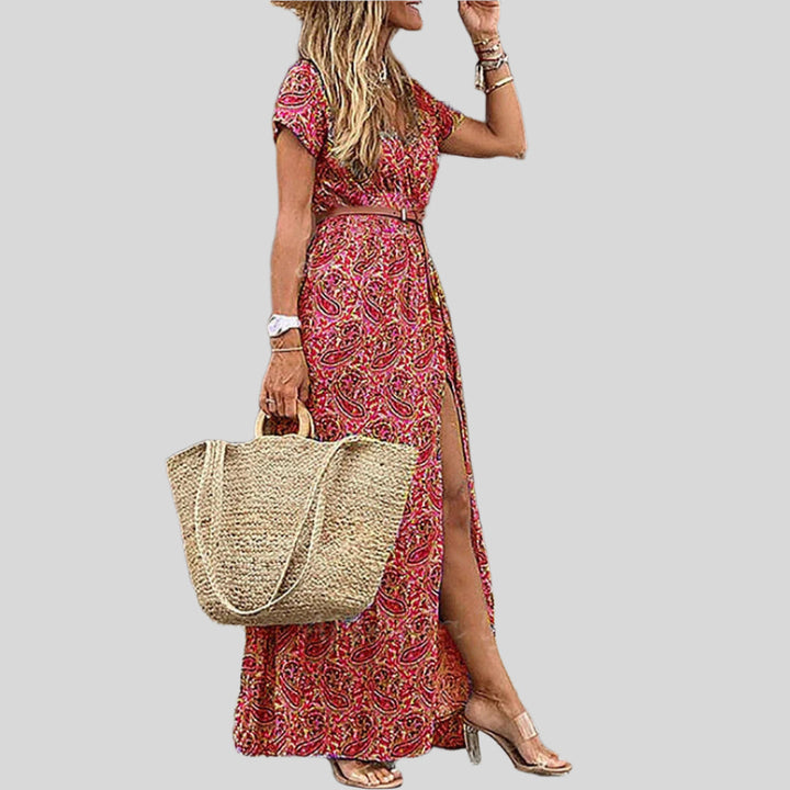 Vintage Boho-Kleid | Maxi