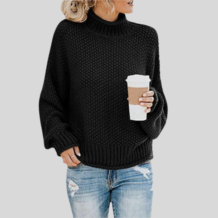 Elegant Rollkragen Pullover | Warm