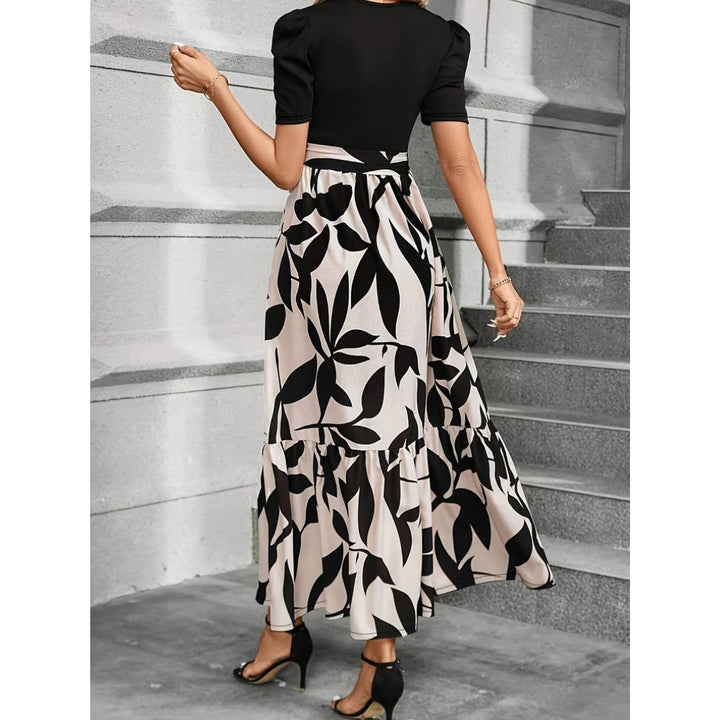 Elegantes Blumiges Sommerkleid | Maxi
