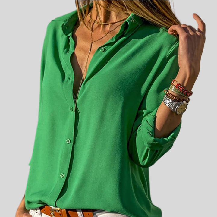 Elegantes Langarm Hemd | Sommer