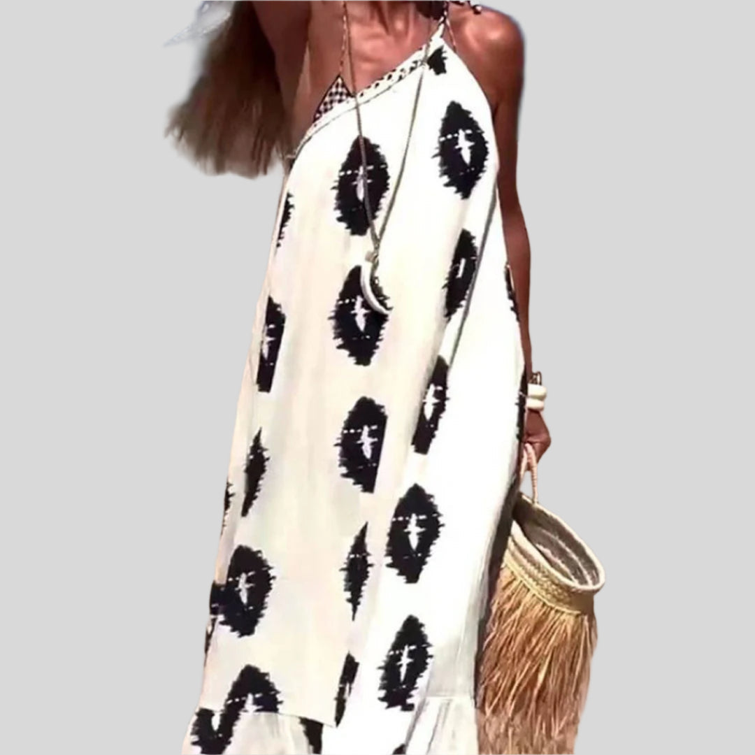 Elegantes Sommerkleid im Relaxed Fit | Maxi