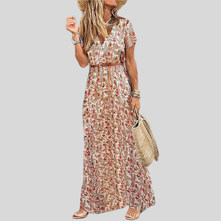 Vintage Boho-Kleid | Maxi