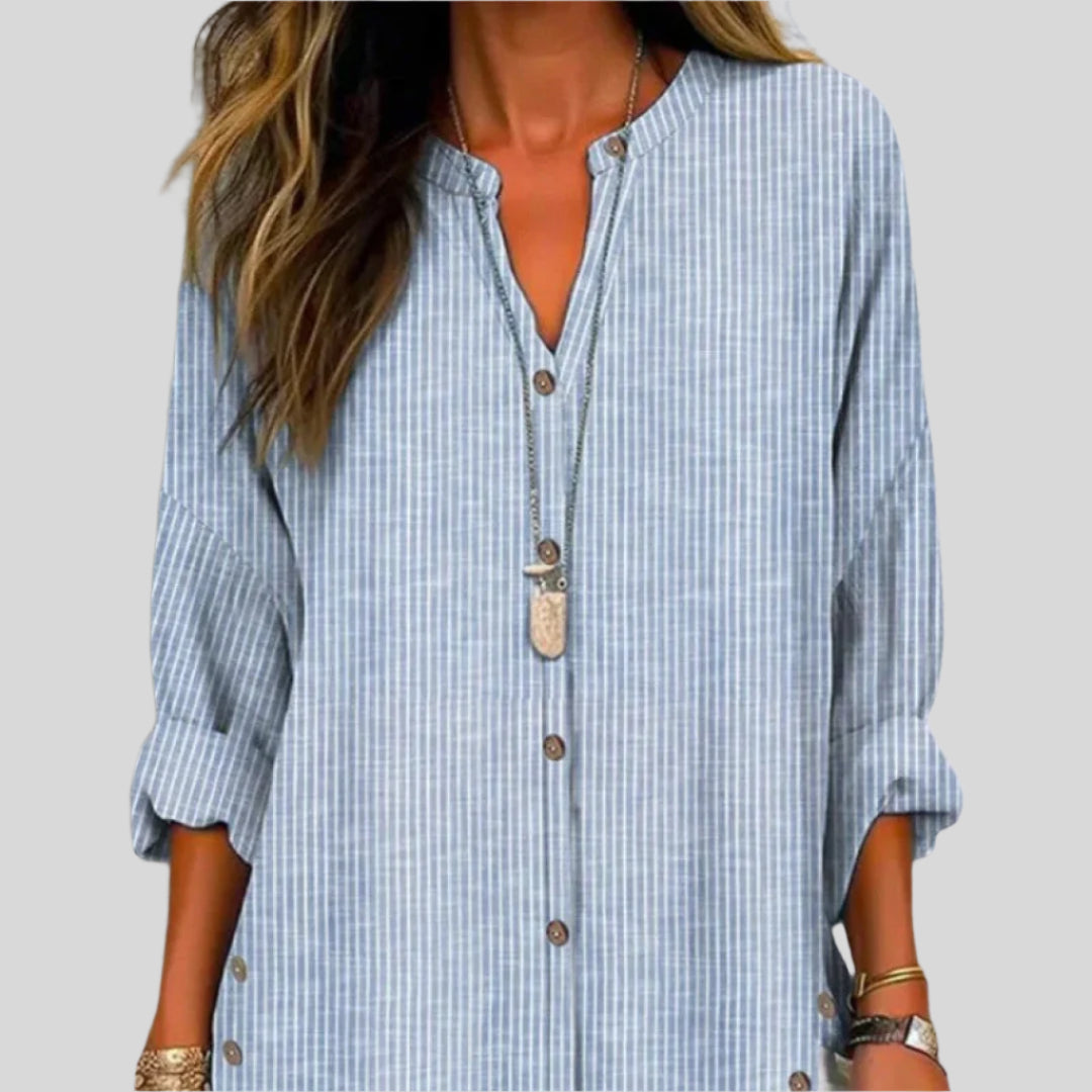 Gestreiftes Sommer-T-Shirt | Leicht