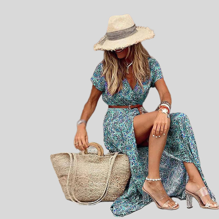 Vintage Boho-Kleid | Maxi