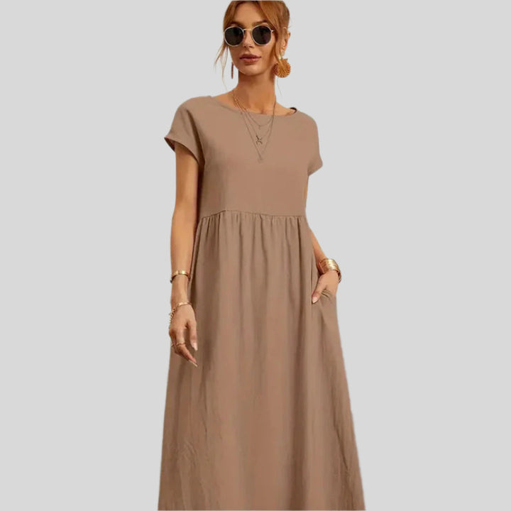 Lässiges Sommerkleid | Maxi