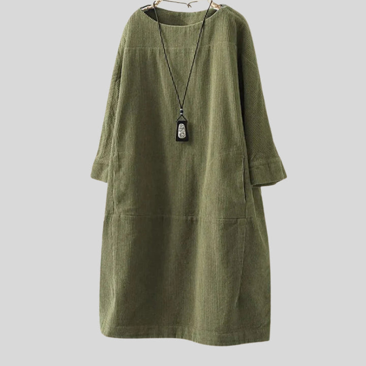 Elegantes Langarmkleid | Midi