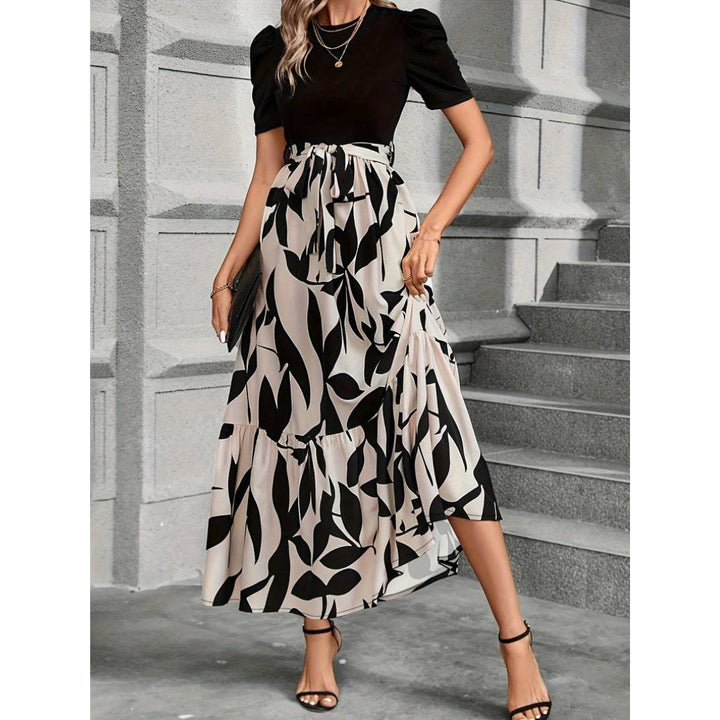 Elegantes Blumiges Sommerkleid | Maxi