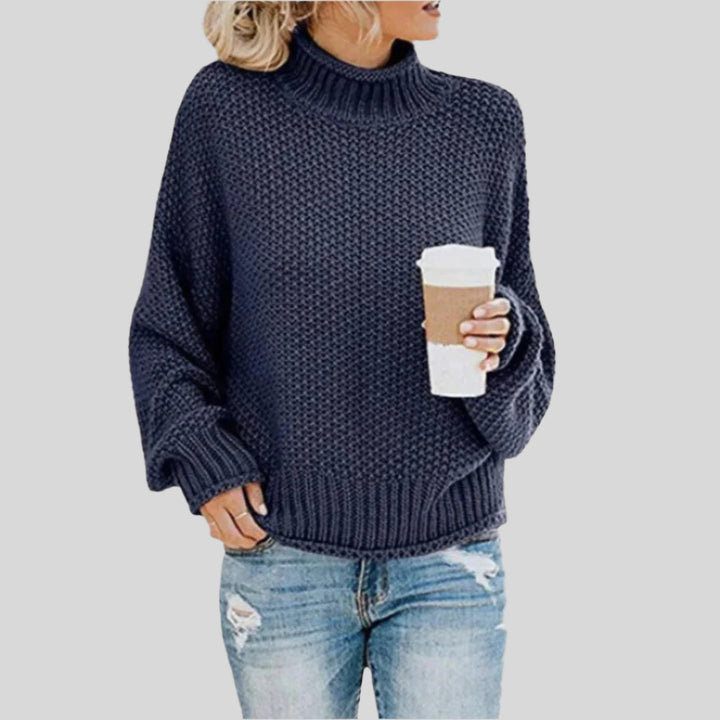 Elegant Rollkragen Pullover | Warm