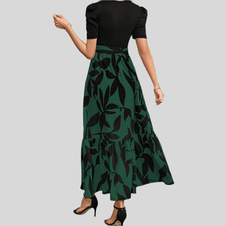 Elegantes Blumiges Sommerkleid | Maxi
