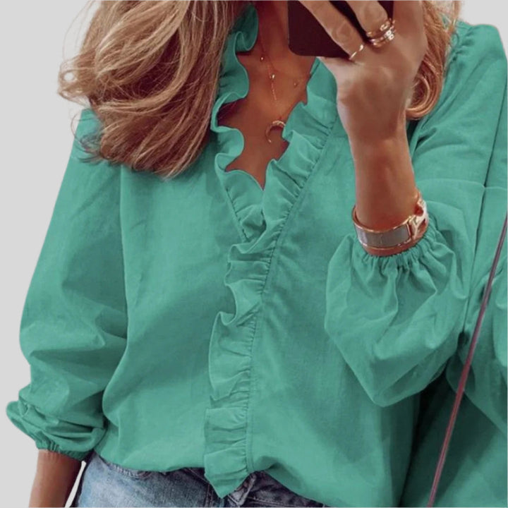 Elegante Bluse | Langärmelig