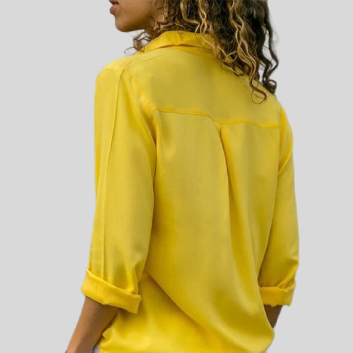 Elegantes Langarm Hemd | Sommer