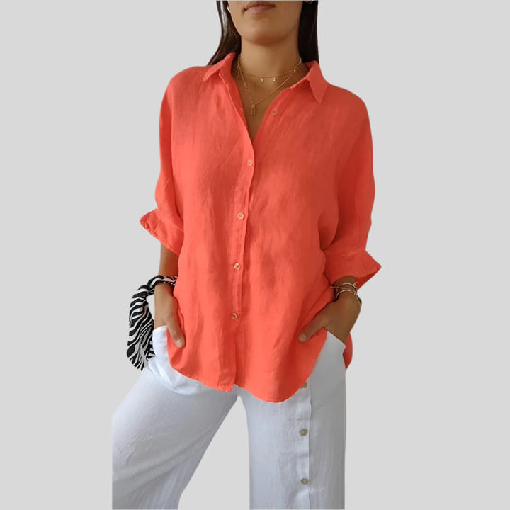 Elegantes Langarmhemd | Sommer