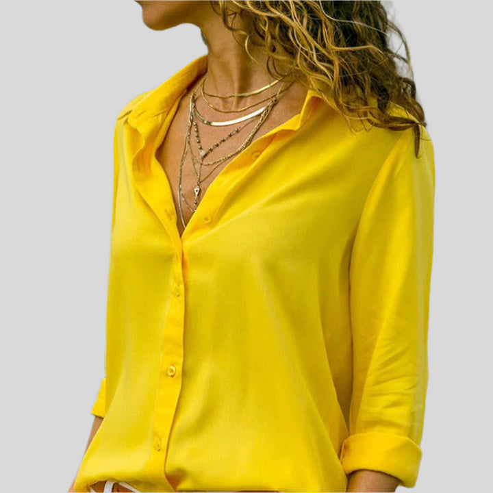 Elegantes Langarm Hemd | Sommer