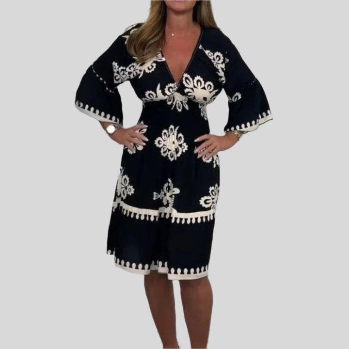 Elegantes Wickelkleid | Midi