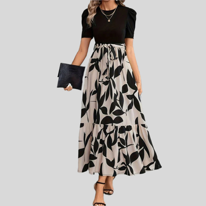 Elegantes Blumiges Sommerkleid | Maxi