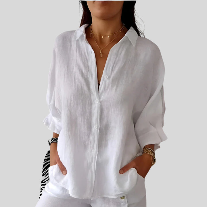 Elegantes Langarmhemd | Sommer