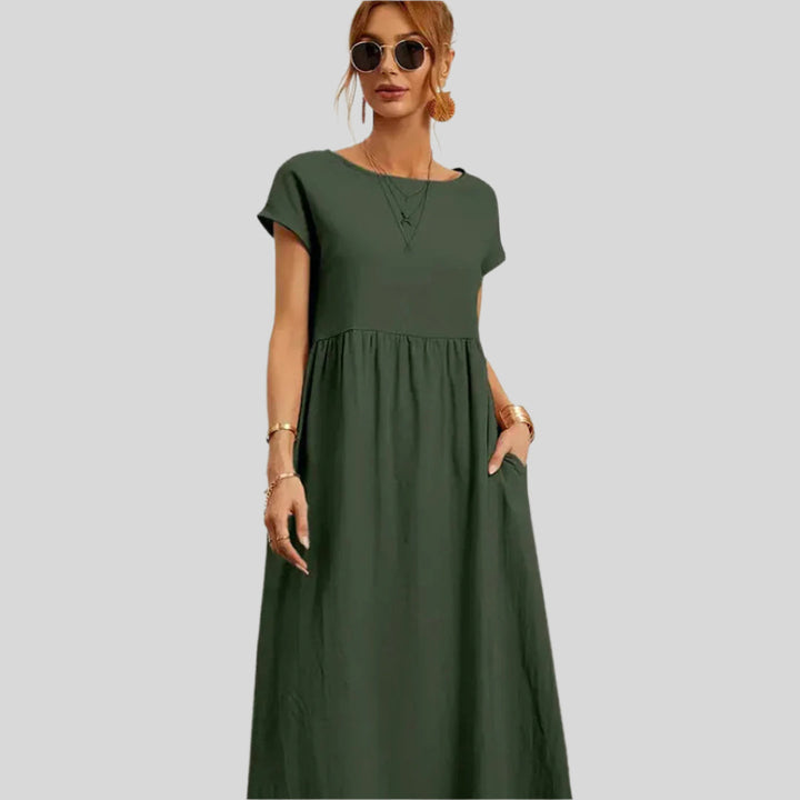 Lässiges Sommerkleid | Maxi