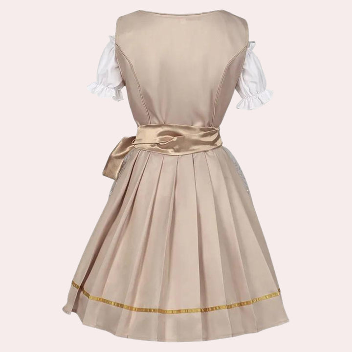 Traditionell Elegantes Oktoberfest-Dirndl | Midi