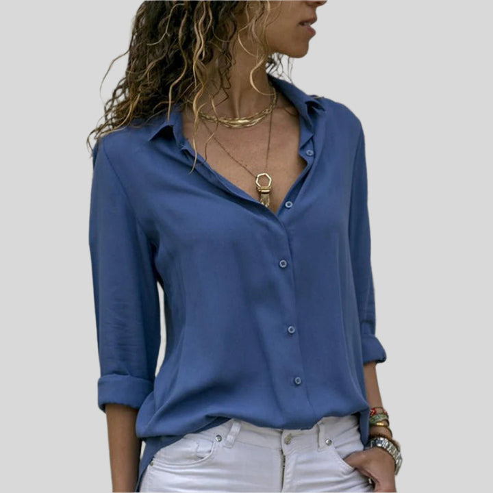 Elegantes Langarm Hemd | Sommer
