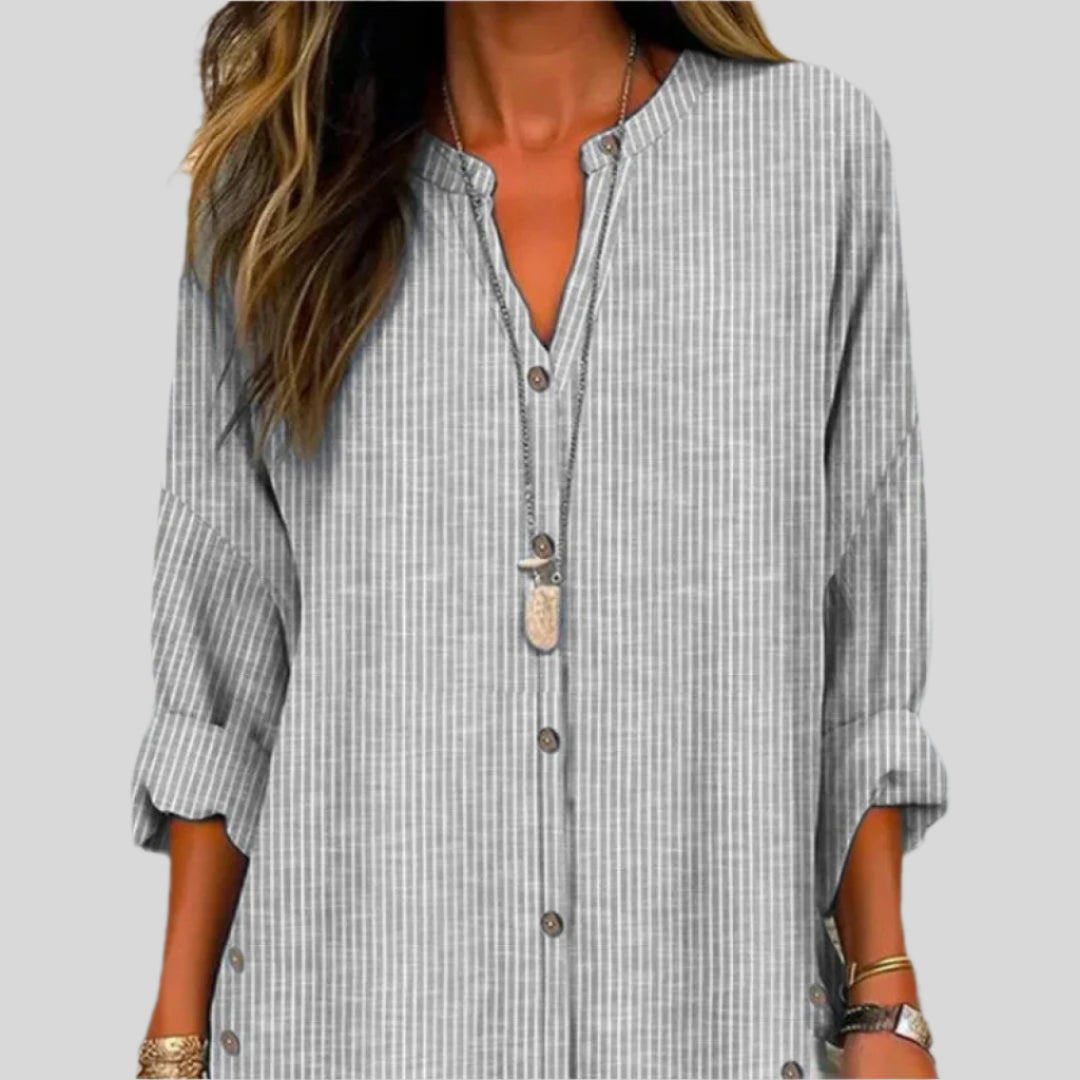 Gestreiftes Sommer-T-Shirt | Leicht