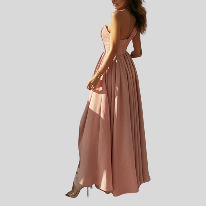 Novella | Damen Ärmellos Abendkleid | Maxi