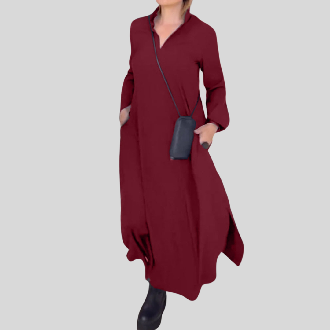 Evia | Damen Festliches Sommerkleid | Maxi