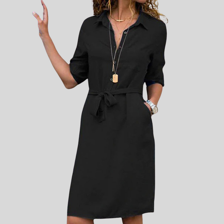 Elegante Wickelkleid | Midi