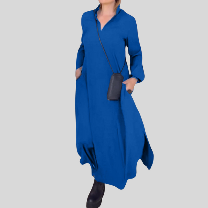 Evia | Damen Festliches Sommerkleid | Maxi