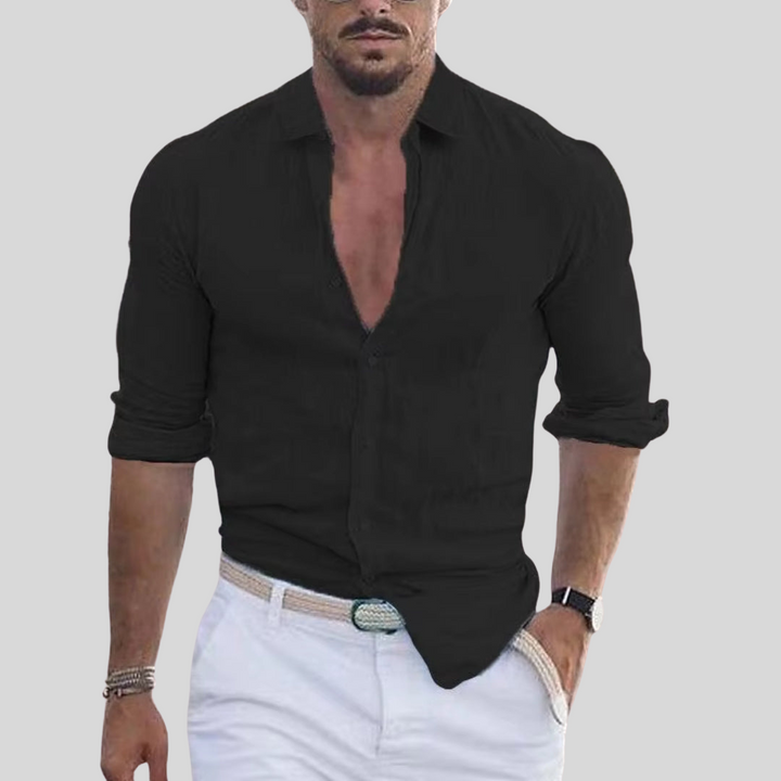 Karl | Herren Sommer Hemd | Langarm