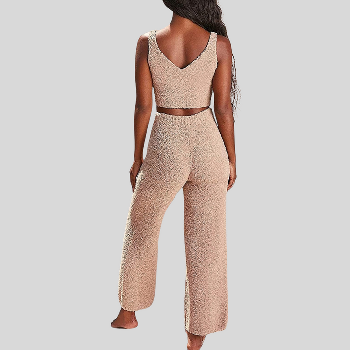Marlowe | Damen Elegante Dreiteiliges Setz | Schlanke Passform
