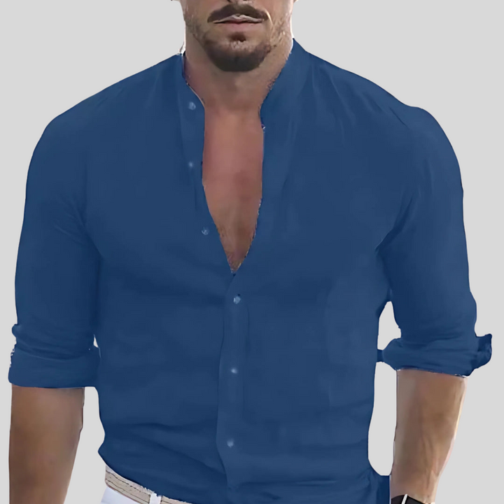 Karl | Herren Sommer Hemd | Langarm