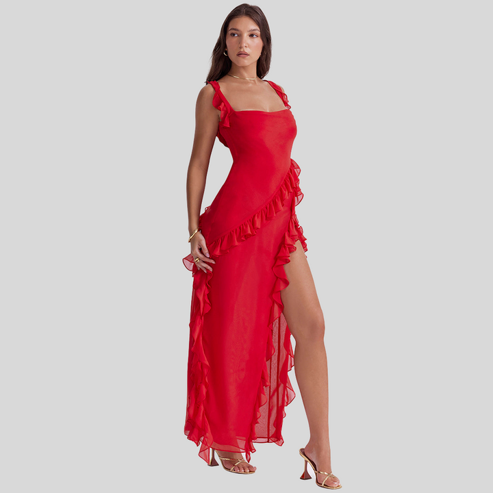 Damen Ärmelloses Maxikleid | Sommer
