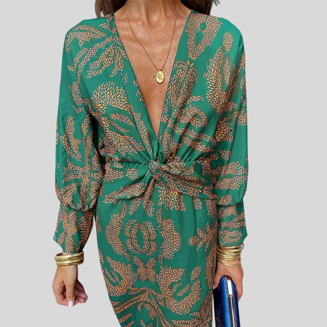 Dominica | Damen Elegantes Sommerkleid | Midi
