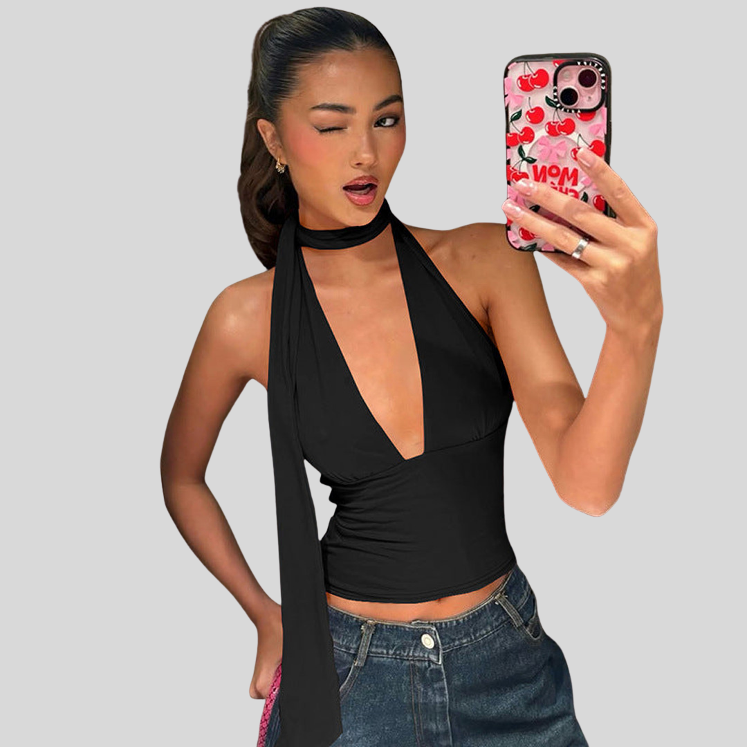 Elegantes Neckholder-Top | Trendig