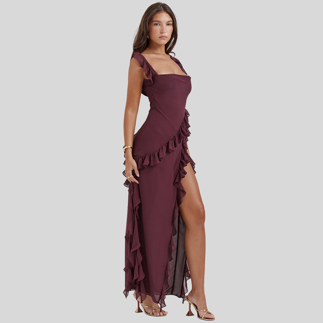 Damen Ärmelloses Maxikleid | Sommer