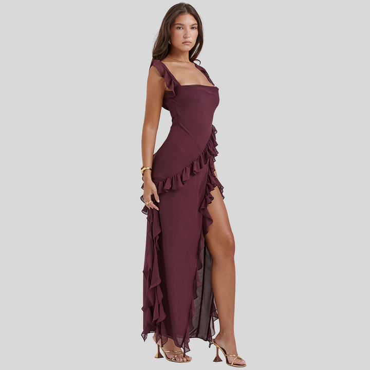 Damen Ärmelloses Maxikleid | Sommer