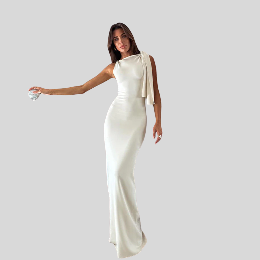 Stilvolles Asymmetrisches Kleid | Maxi