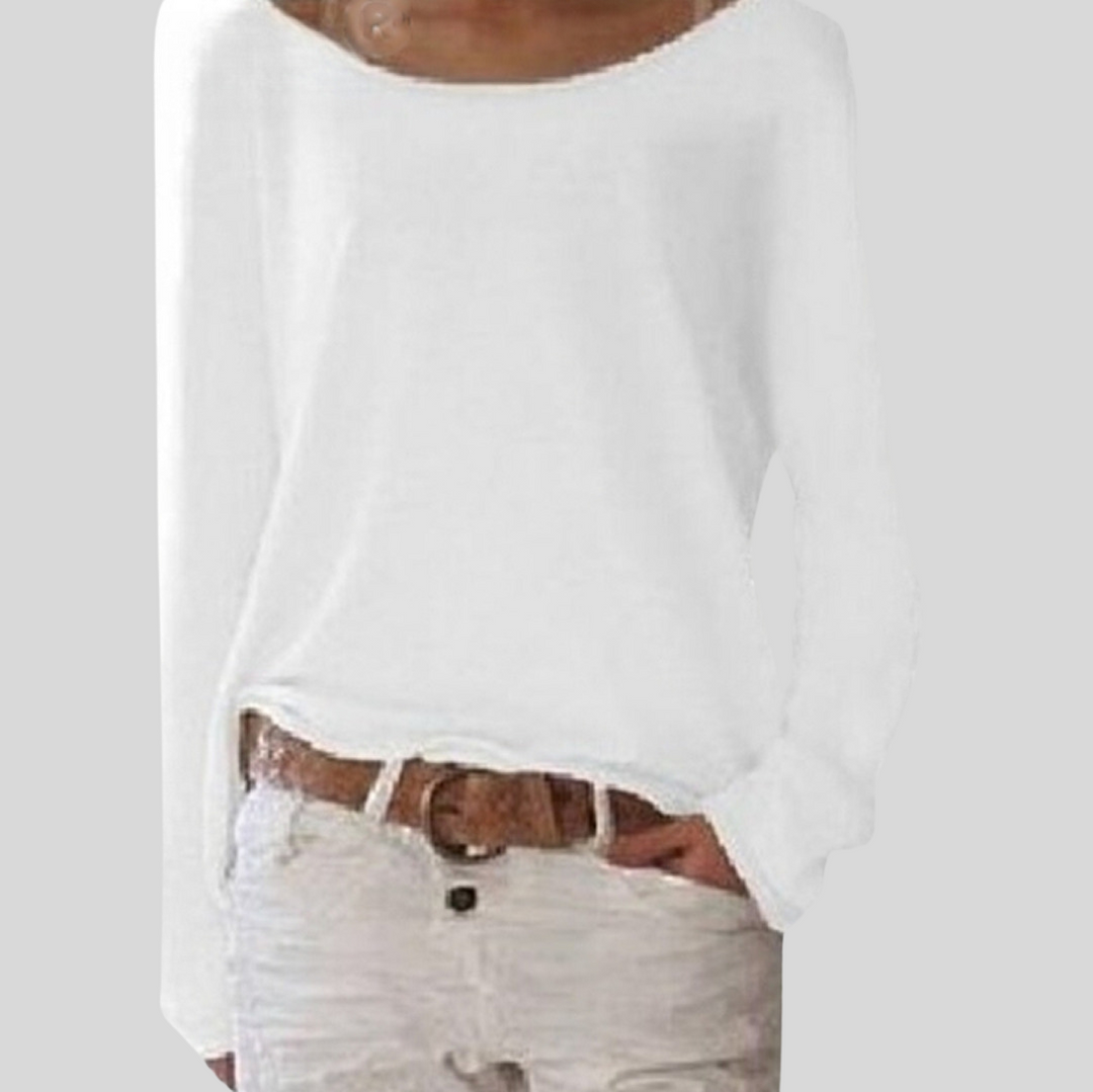 Eleganter Sommerpullover | Rundhals