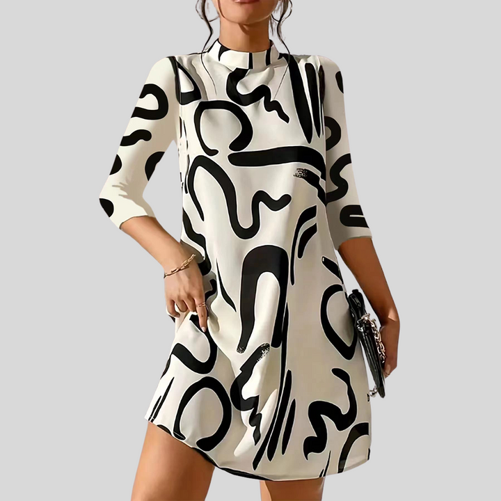 Susanna | Damen Stilvolles und Bequemes Kleid | Mini