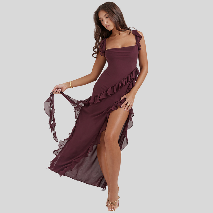 Damen Ärmelloses Maxikleid | Sommer