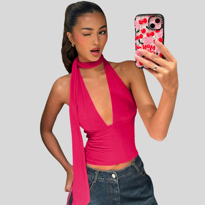 Elegantes Neckholder-Top | Trendig