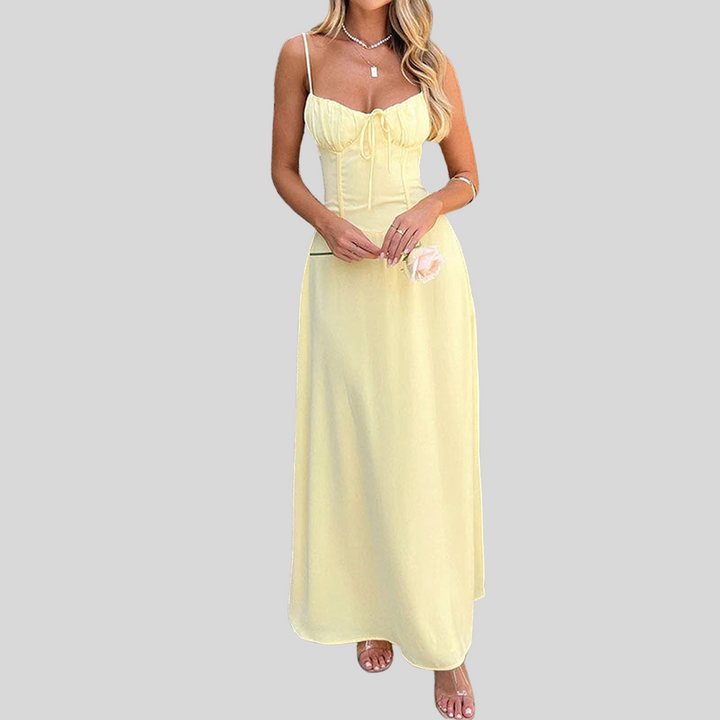 Elegantes Ärmelloses Maxikleid | Sommer