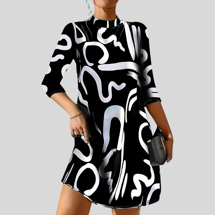 Susanna | Damen Stilvolles und Bequemes Kleid | Mini