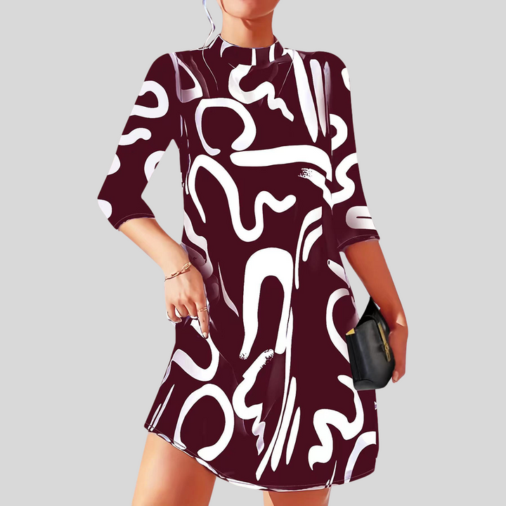 Susanna | Damen Stilvolles und Bequemes Kleid | Mini