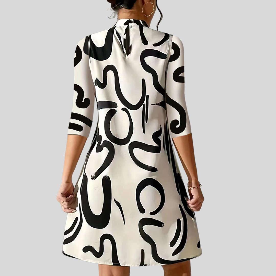 Susanna | Damen Stilvolles und Bequemes Kleid | Mini