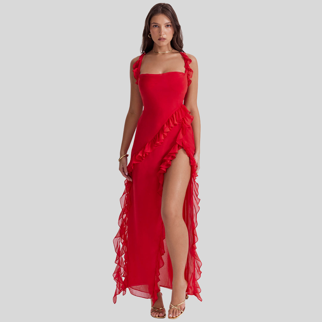 Damen Ärmelloses Maxikleid | Sommer